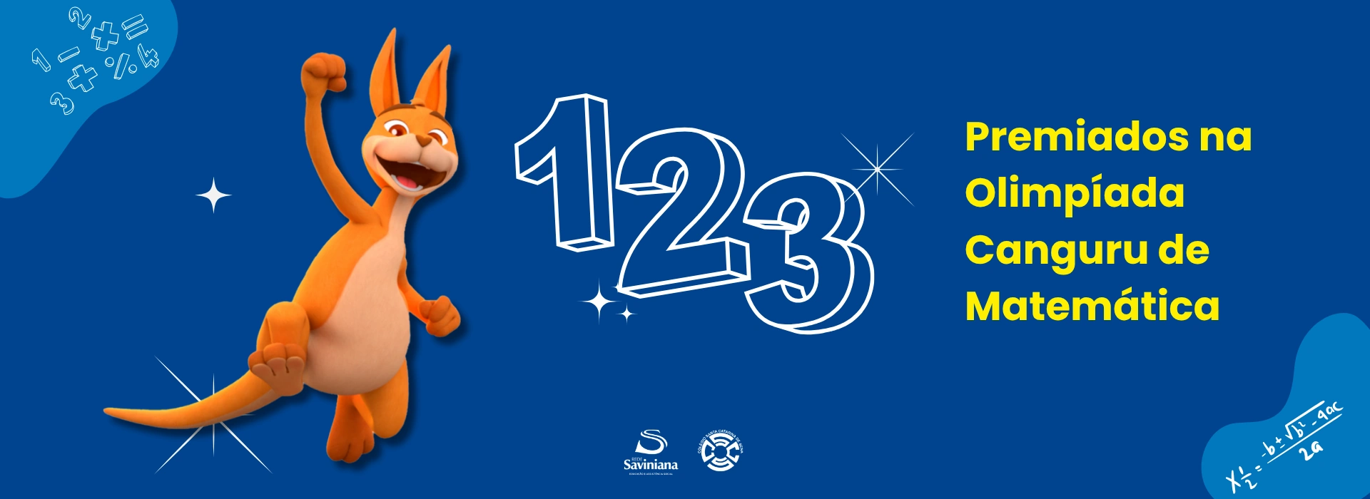 Banner Canguru de Matemática 2025